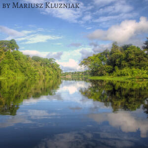 Fotografía de un lugar en el Amazonas peruano.