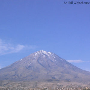 Fotografía del volcán Misti, en Arequipa.